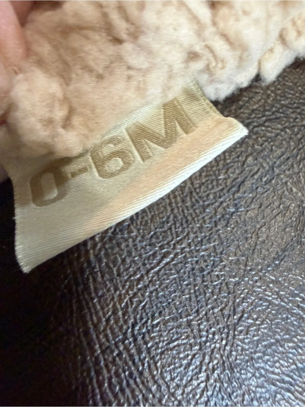 XMWealthy Cozy Sherpa Baby Swaddle with Hood and Ears - Tan Sz 0-6M